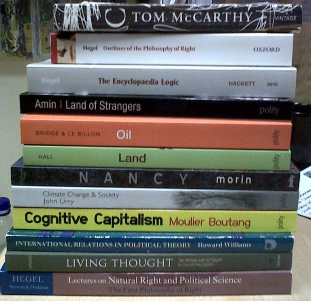 Books 15 Jan 2013