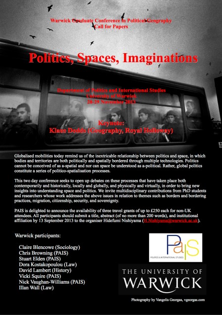 CfP political geography