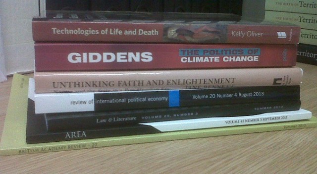 books received 16 Sept
