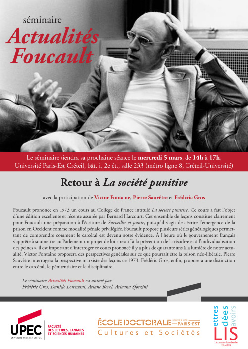 Séminaire Actualités Foucault s5