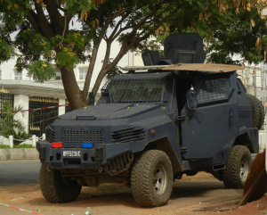 Military Presence in Maitama, Abuja (image credit: Stuart Elden)