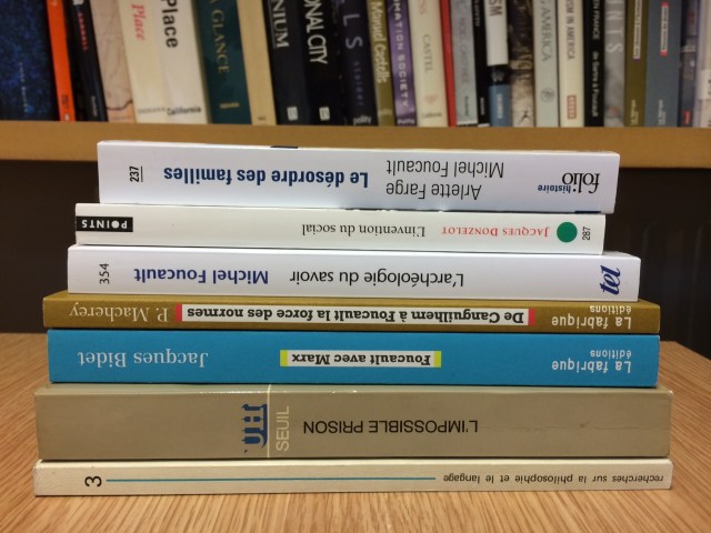 Foucault project books