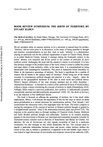 Strandsbjerg on The Birth of Territory