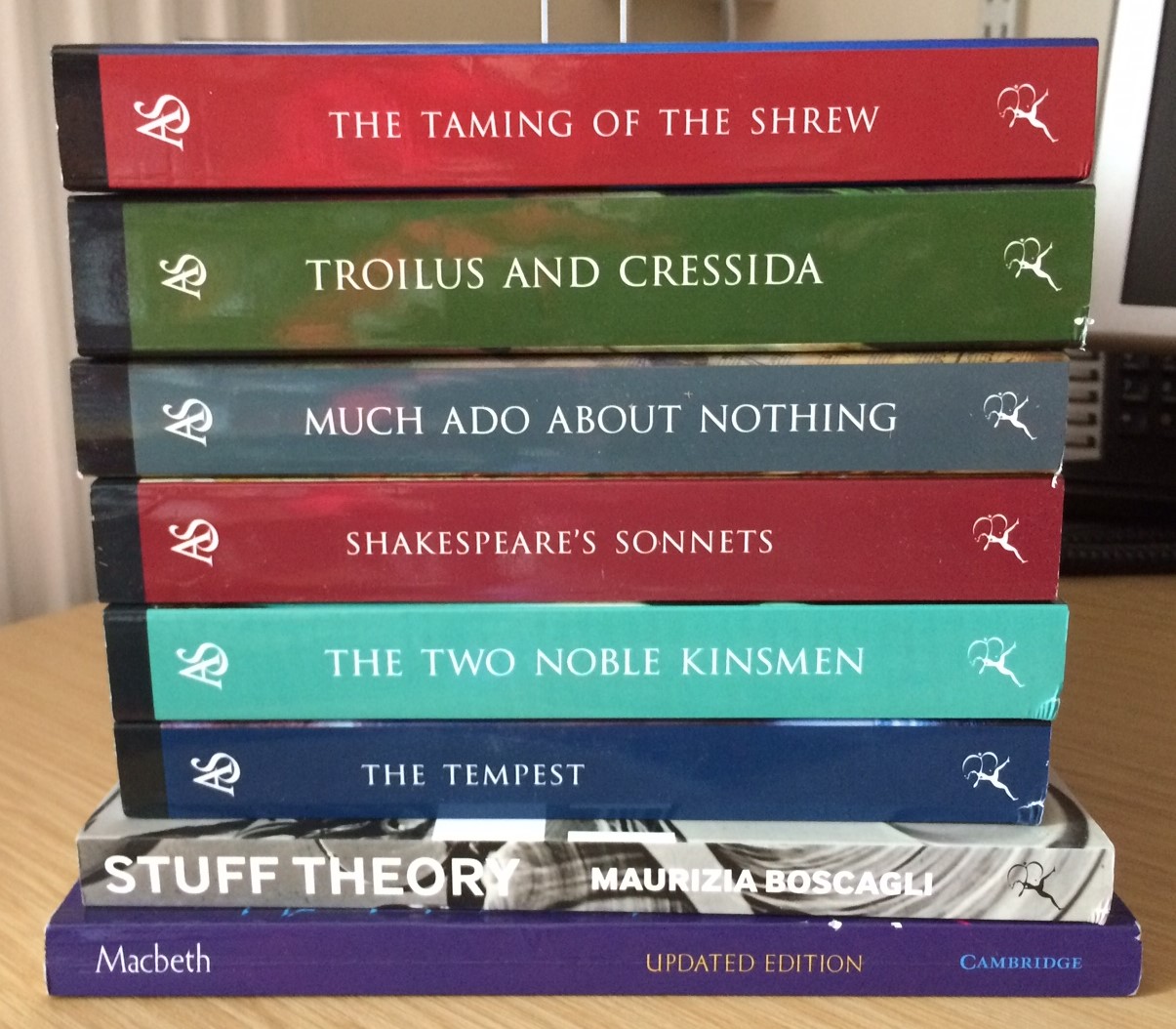 Books received – Arden Shakespeare and Stuff Theory | Progressive