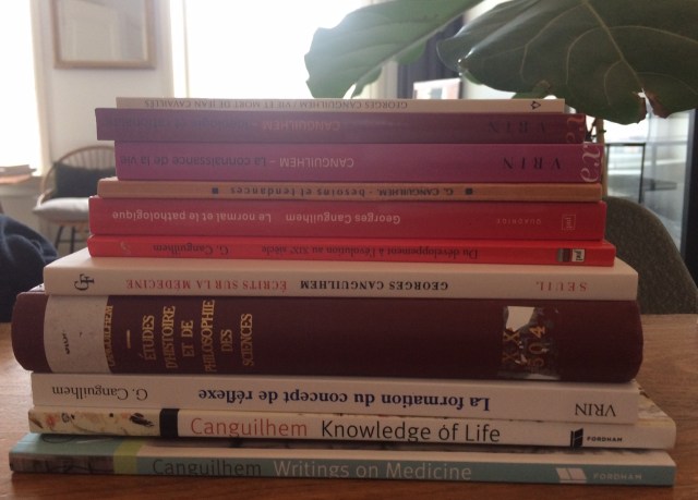 Canguilhem books
