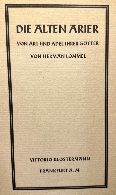 cover of Die Alten Arier
