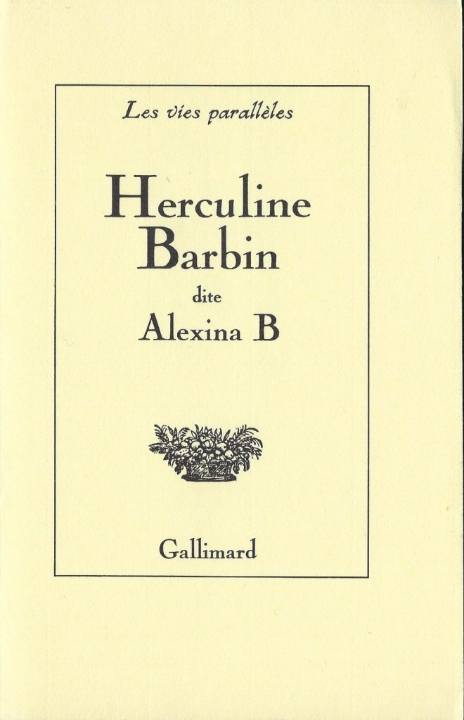 Herculine Barbin French text
